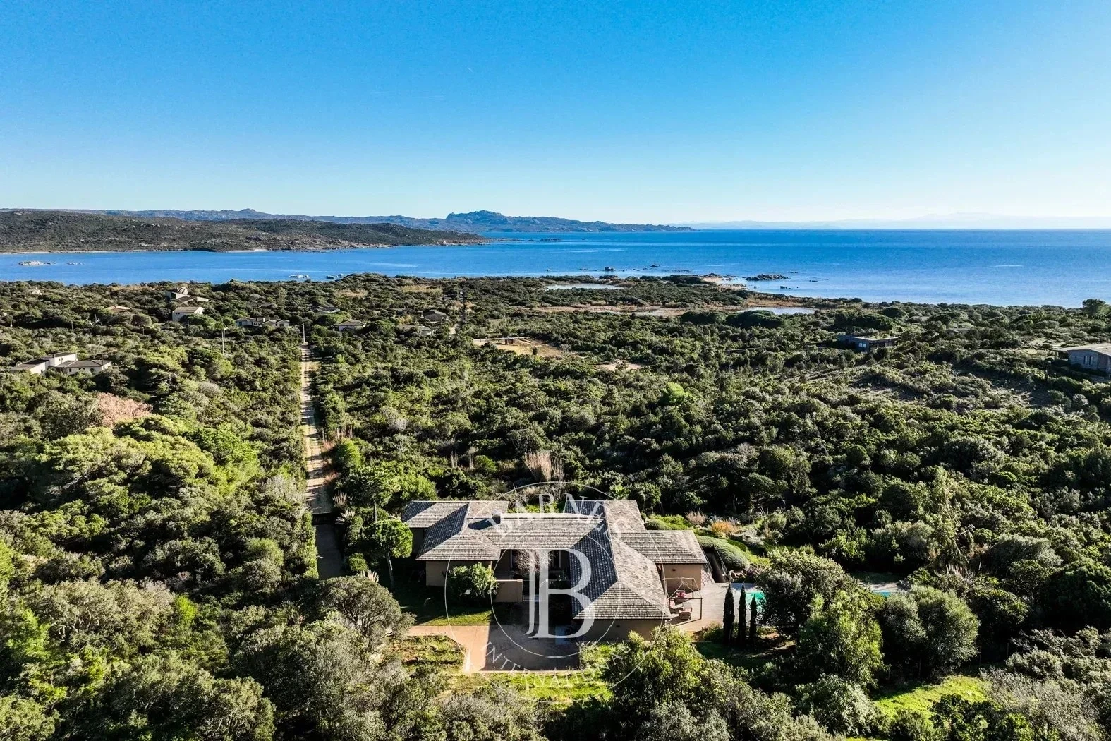 2 - vente maison vue mer pianottoli-caldarello corse (du-sud) france