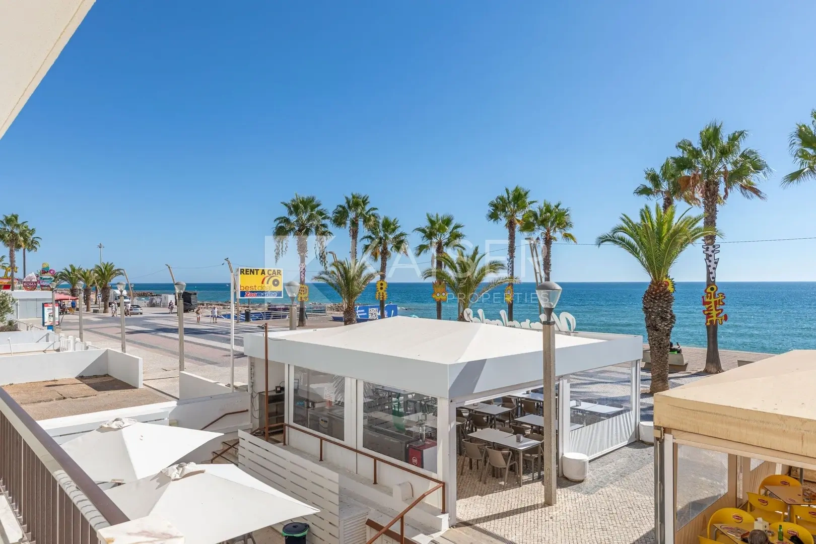 Apartamento frente al mar con 3 dormitorios