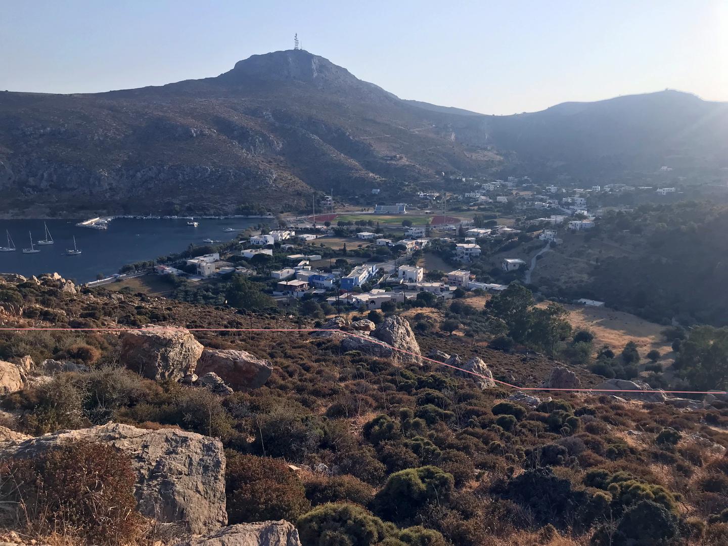 2 - продажа территория вид моря leros южные эгейские острова греция