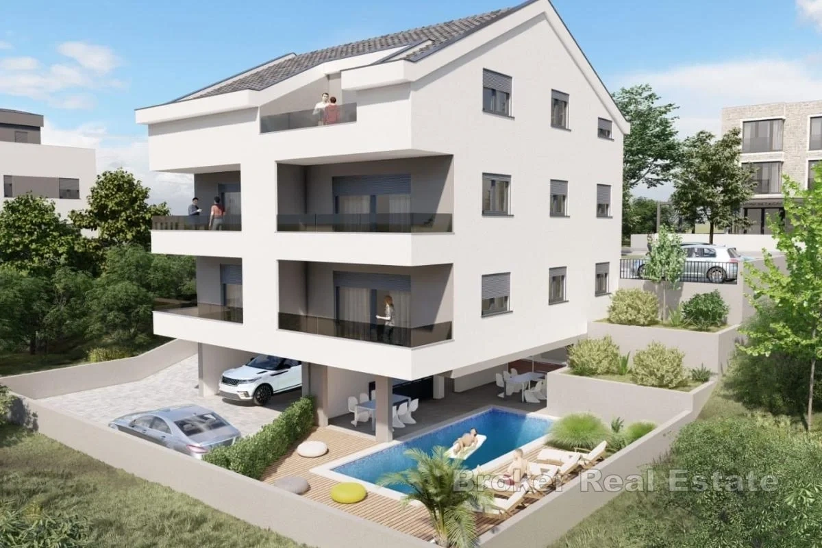2 - vente appartement vue mer trogir split-dalmatie croatie
