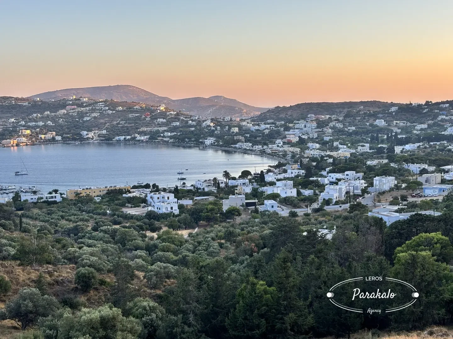 2 - sea view plot of land for sale in leros south aegean greece