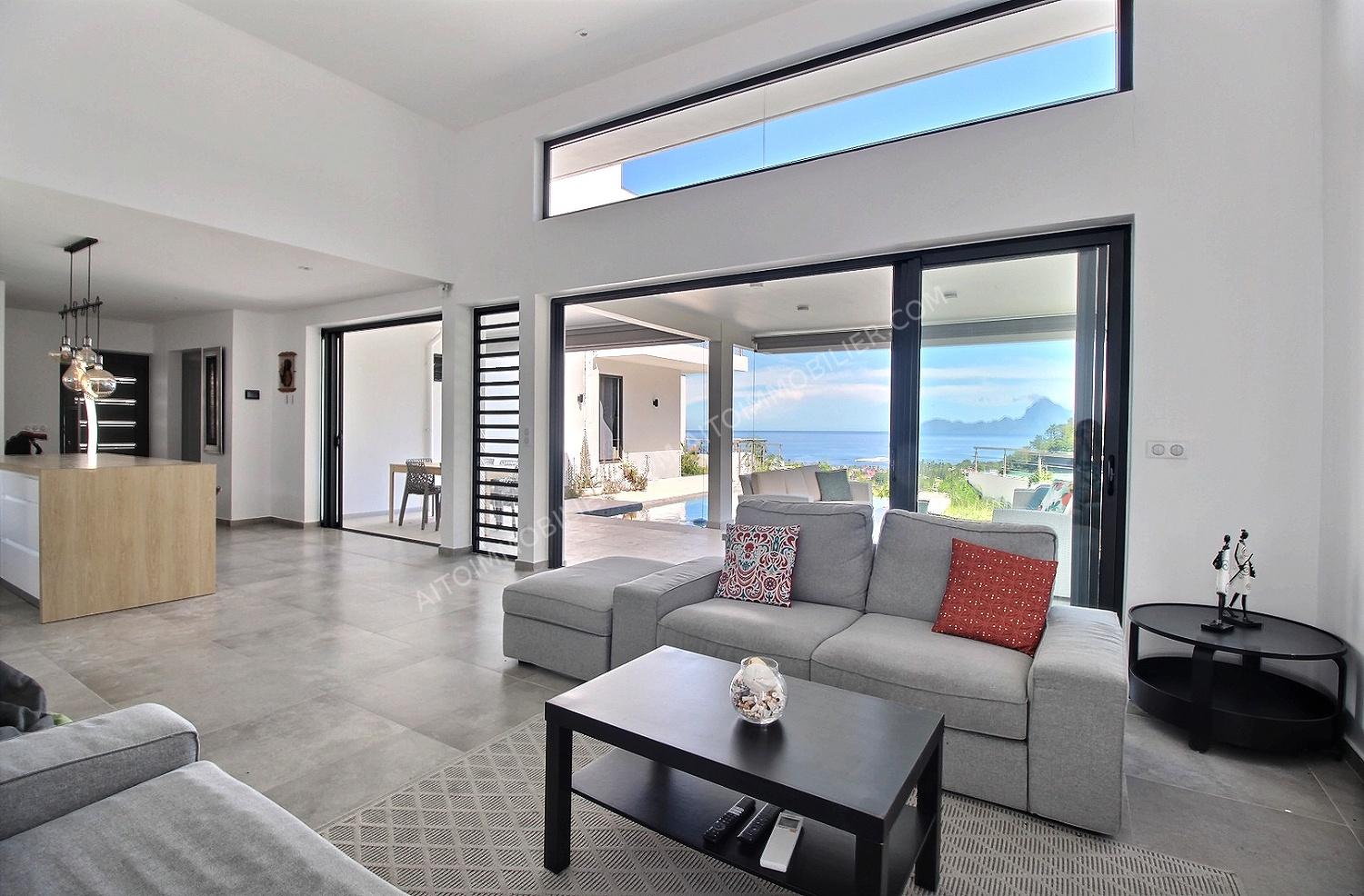 1 - sea view house for sale in punaauia windward islands french polynesia