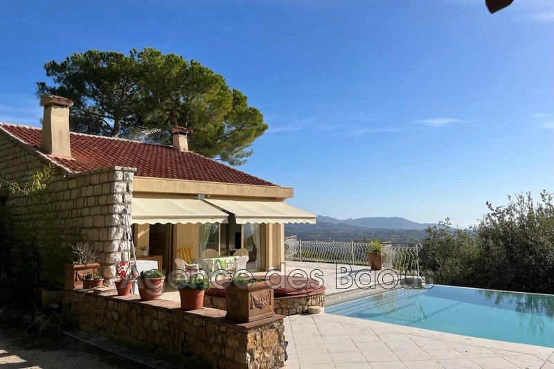 1 - vente maison vue mer saint-jeannet alpes-maritimes france