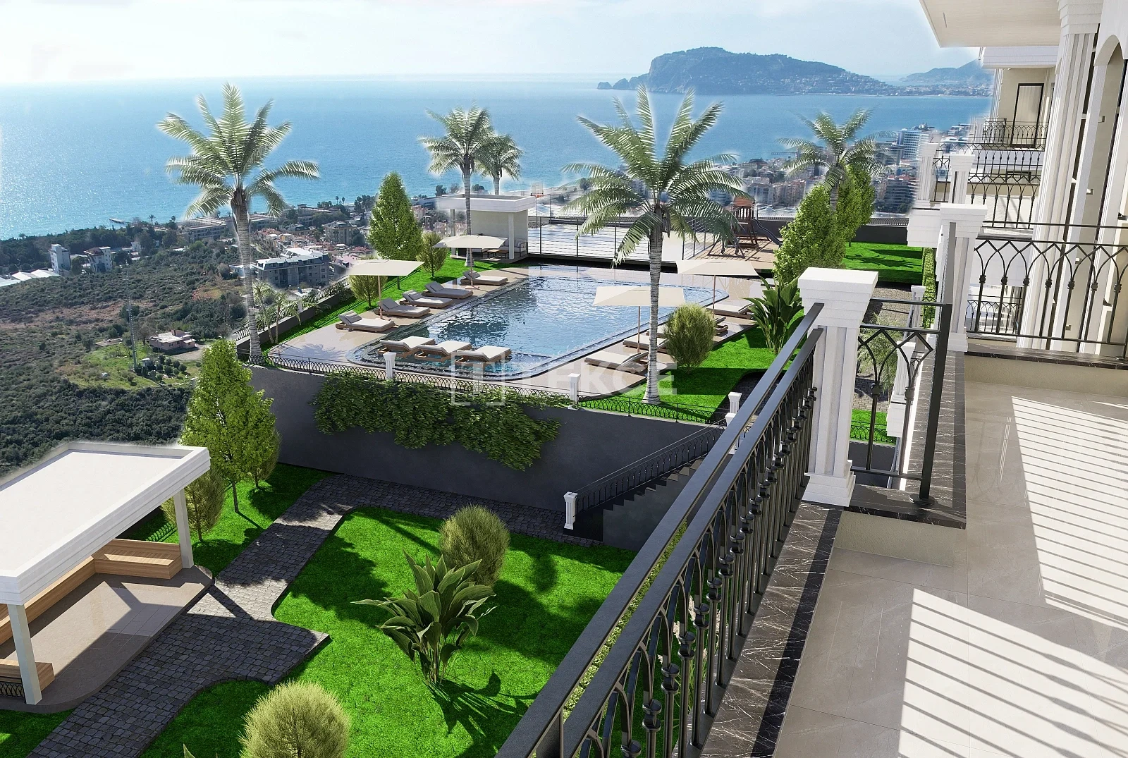 1 - venta apartamento vista al mar alanya antalya turquía