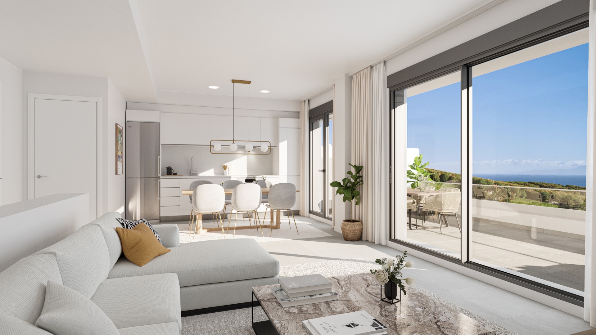 2 - vendita casa vista mare manilva andalusia spagna