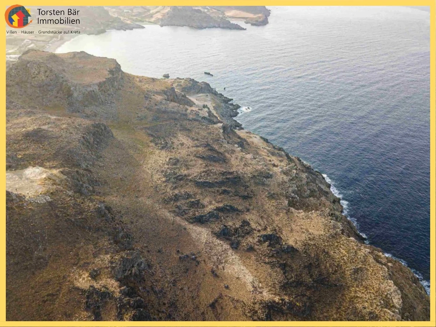 2 - vente terrain vue mer plakiás crète grèce