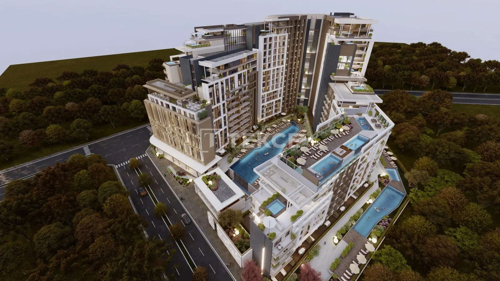 1 - vente appartement vue mer aksu antalya turquie