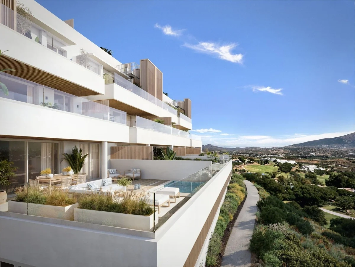 1 - venta apartamento vista al mar mijas andalucía españa
