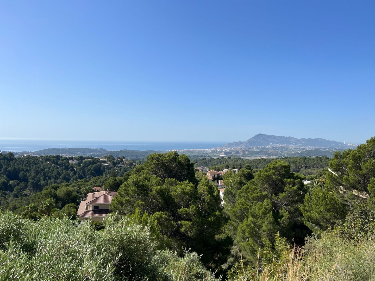 Terreno vista al mar de 1 953 m²