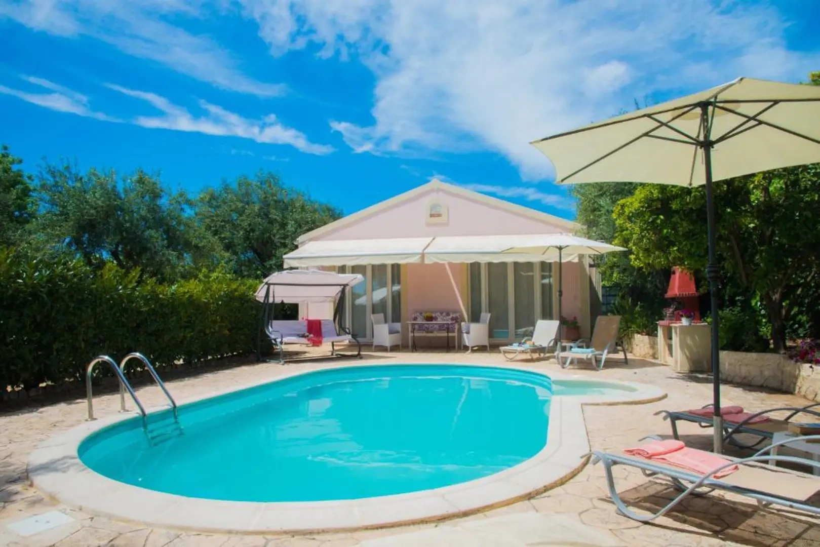 1 - vente villa vue mer chalikounas îles ioniennes grèce
