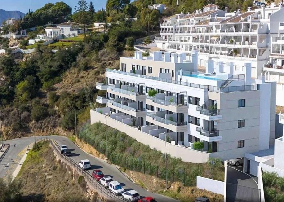 1 - verkoop appartement uitzicht op zee mijas andalusië spanje