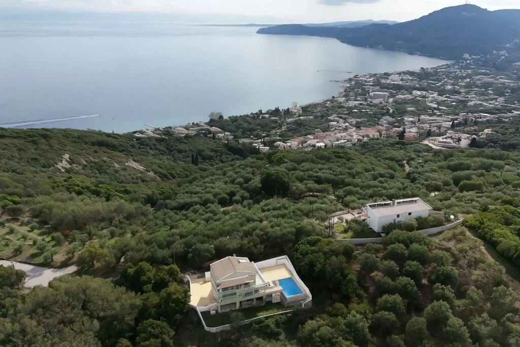 2 - vente villa corfu îles ioniennes grèce