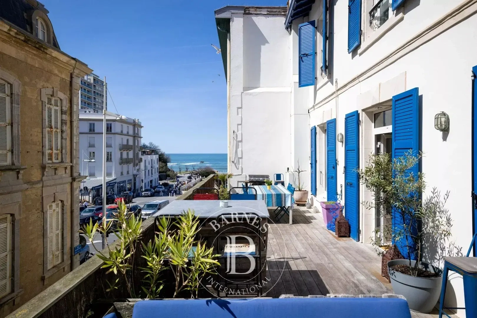 1 - sea view apartment for sale in biarritz - côte basque pyrénées-atlantiques - côte basque france