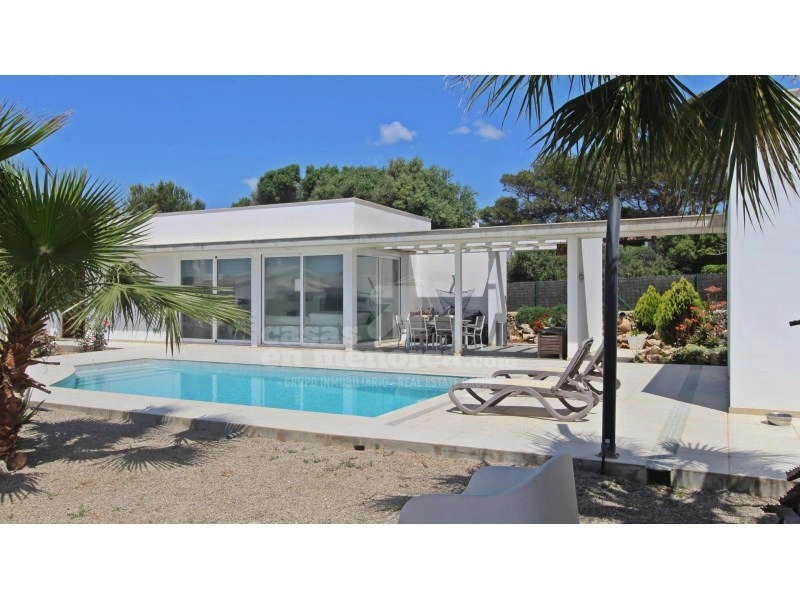 1 - vente maison vue mer binibeca minorque - baléares espagne