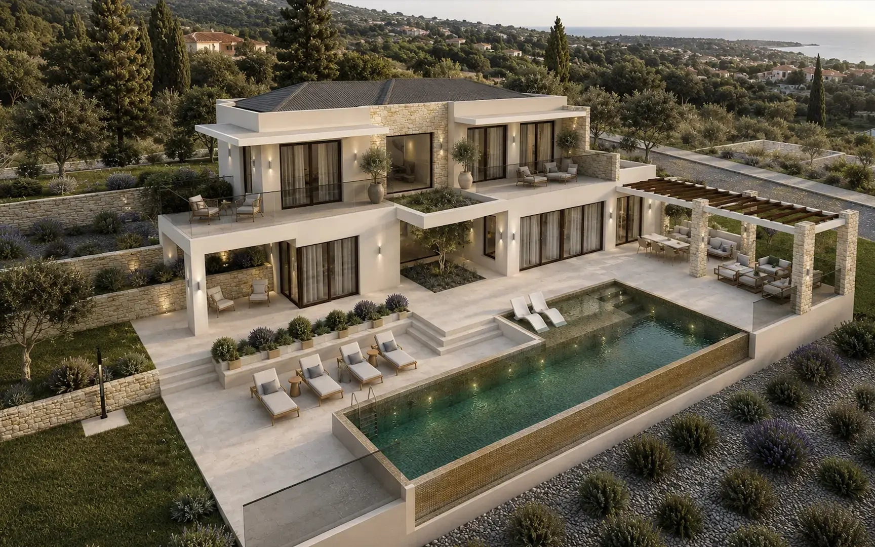 1 - venta construcción nueva vista al mar kefalonia islas jónicas grecia