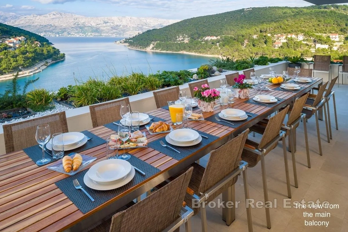 2 - venda casa vista de mar brač split-dalmácia croácia