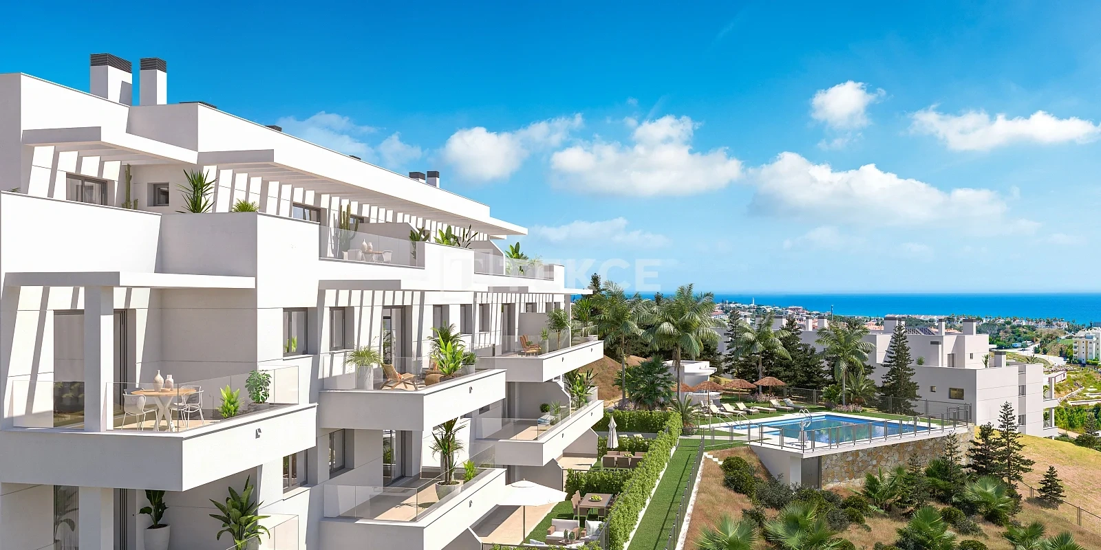 1 - venda apartamento vista de mar mijas andaluzia espanha