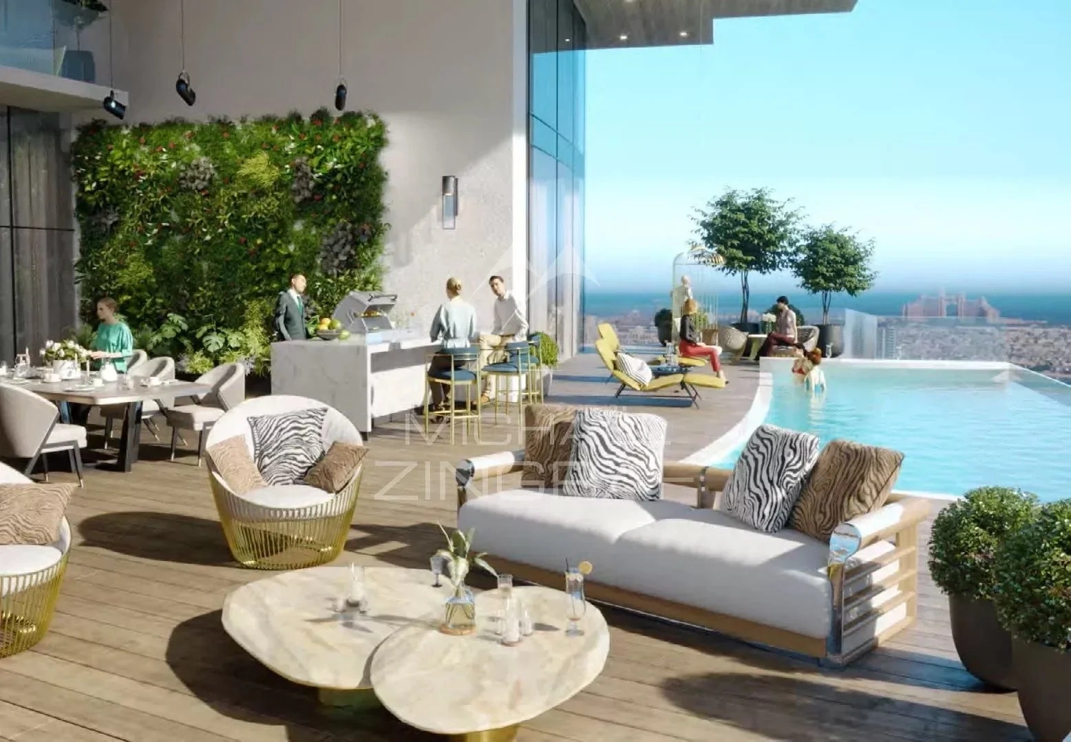 1 - venta apartamento vista al mar dubai dubai emiratos árabes unidos