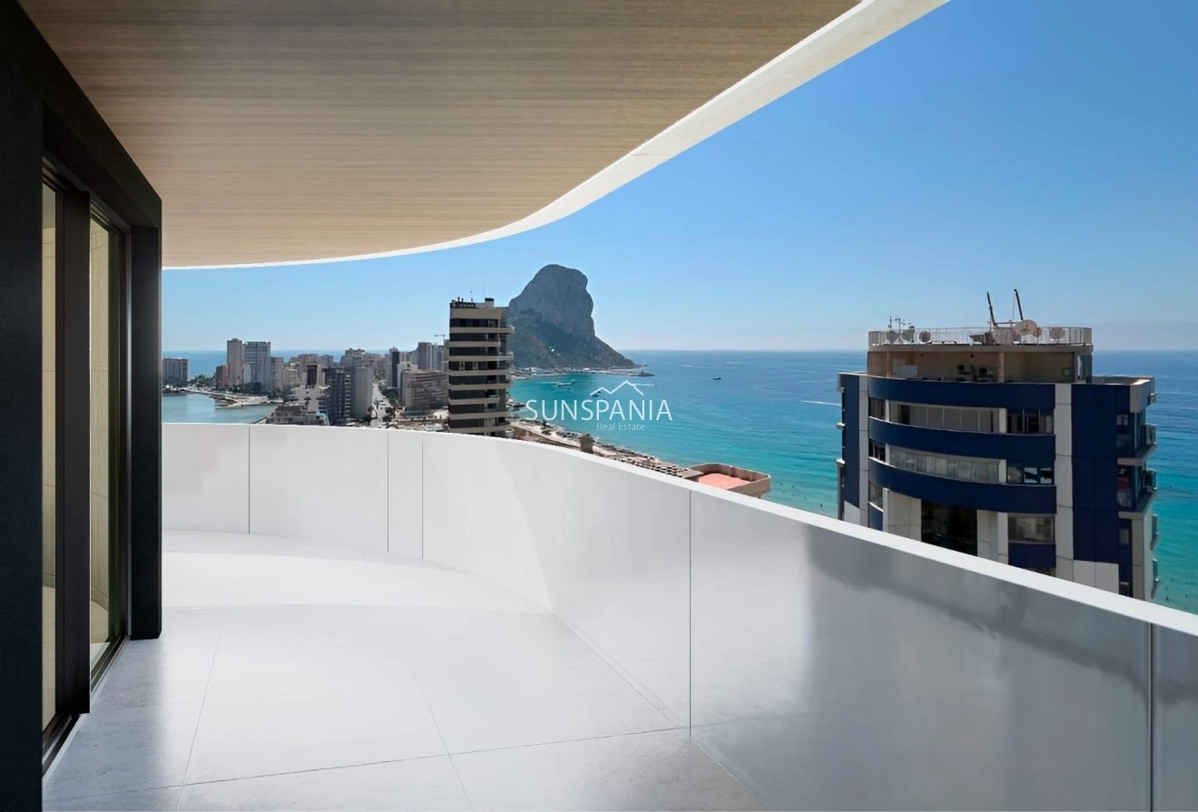 2 - venda apartamento vista de mar calpe - costa blanca comunidade valenciana espanha