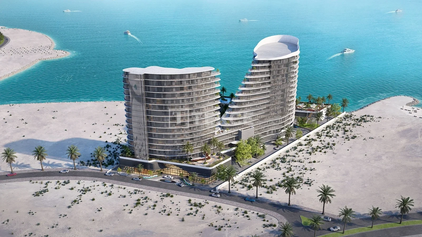 1 - vente appartement vue mer al marjan island ras al-khaimah émirats arabes unis