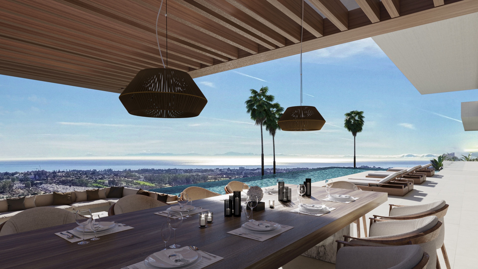 1 - verkoop huis uitzicht op zee benahavis - costa del sol andalusië spanje