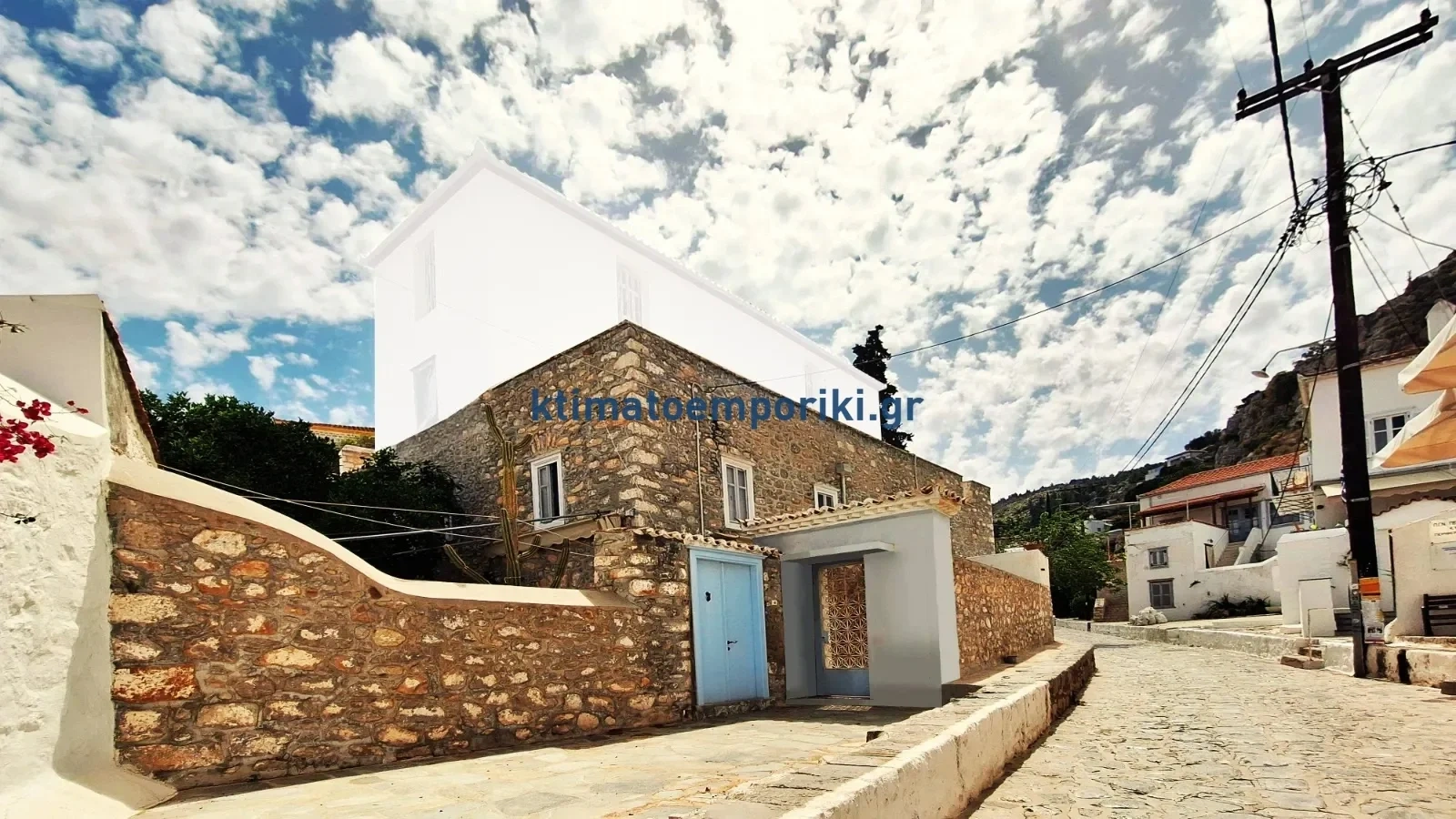 1 - venta edificio vista al mar hydra ática grecia