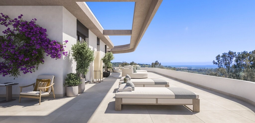 1 - venta apartamento vista al mar estepona - costa del sol andalucía españa
