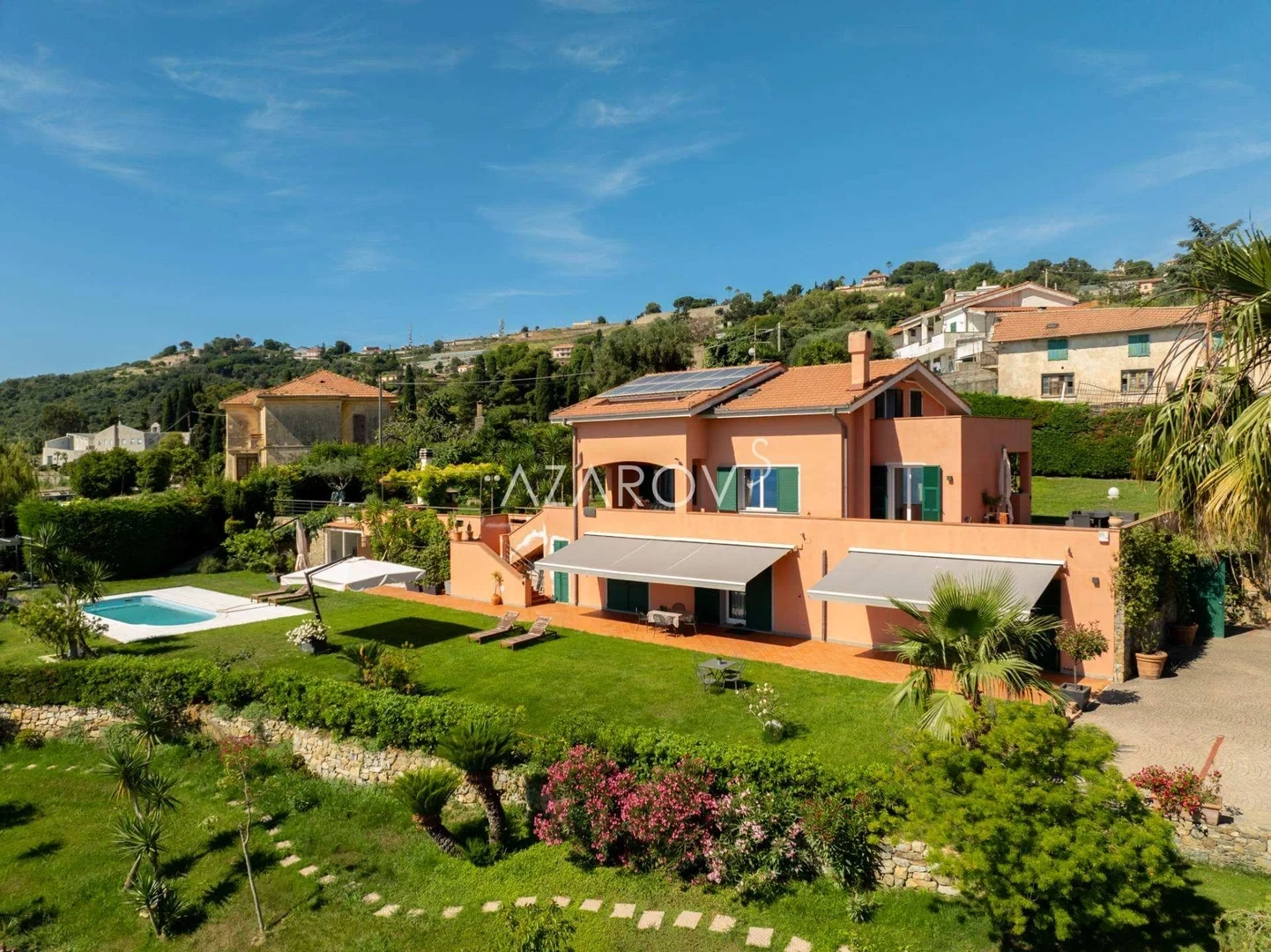 1 - venda casa vista de mar sanremo liguria itália