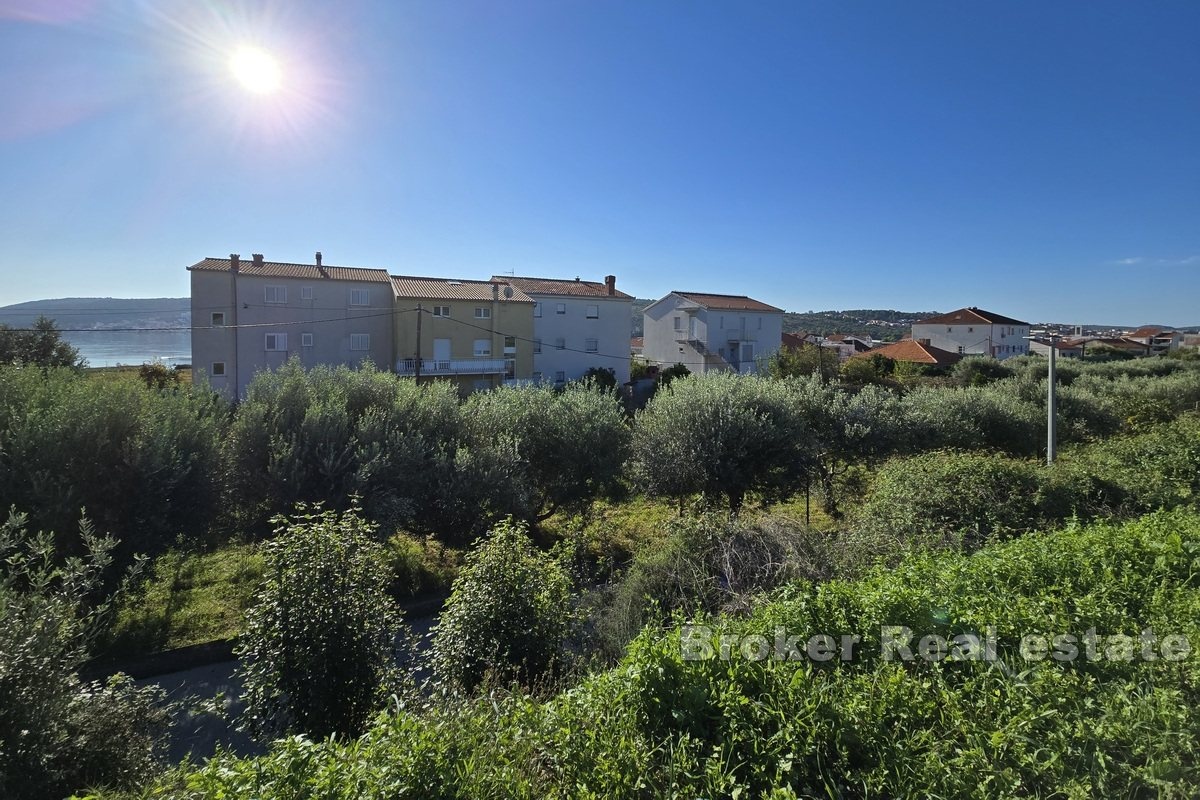 1 - sea view plot of land for sale in trogir split-dalmatia croatia