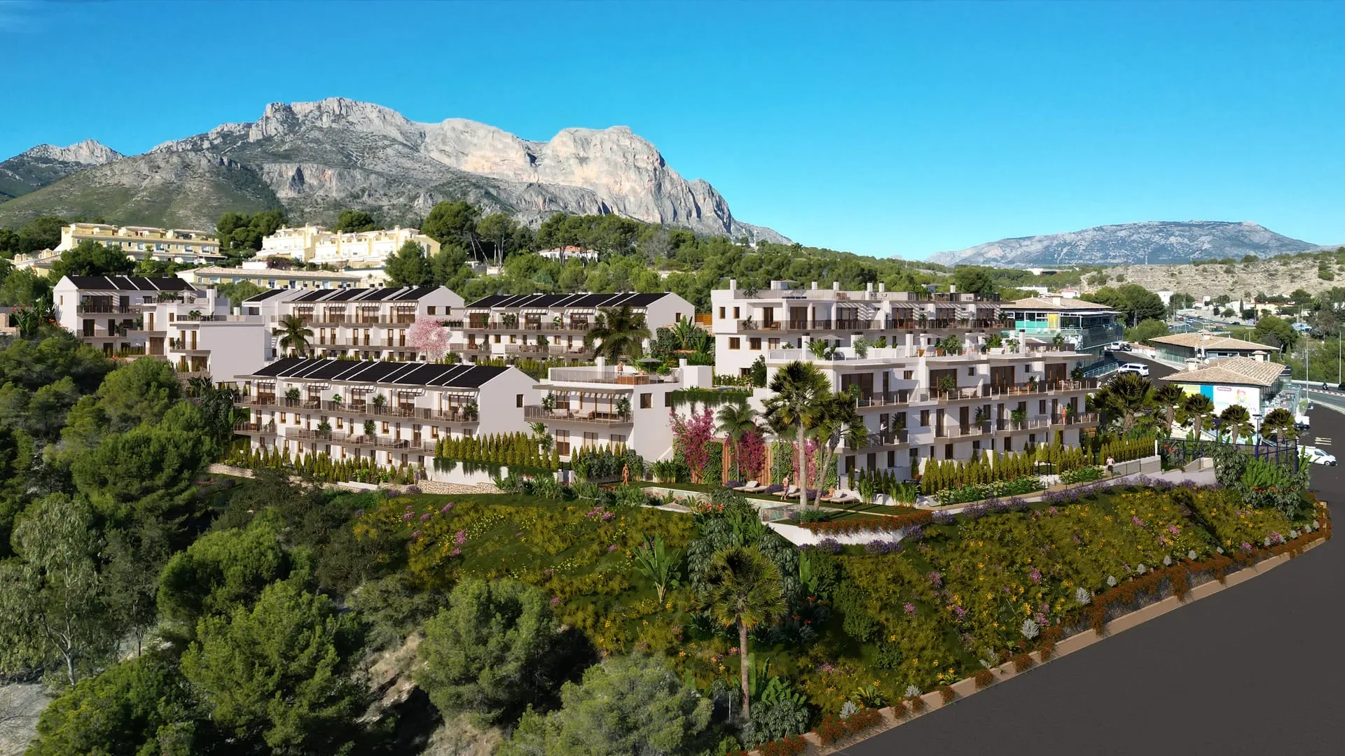 1 - verkauf haus meerblick la nucia - costa blanca valencia spanien