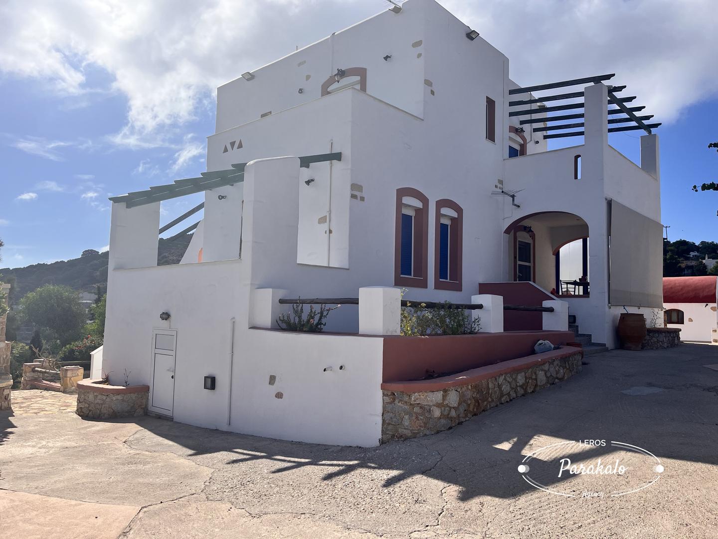 1 - sea view house for sale in leros south aegean greece