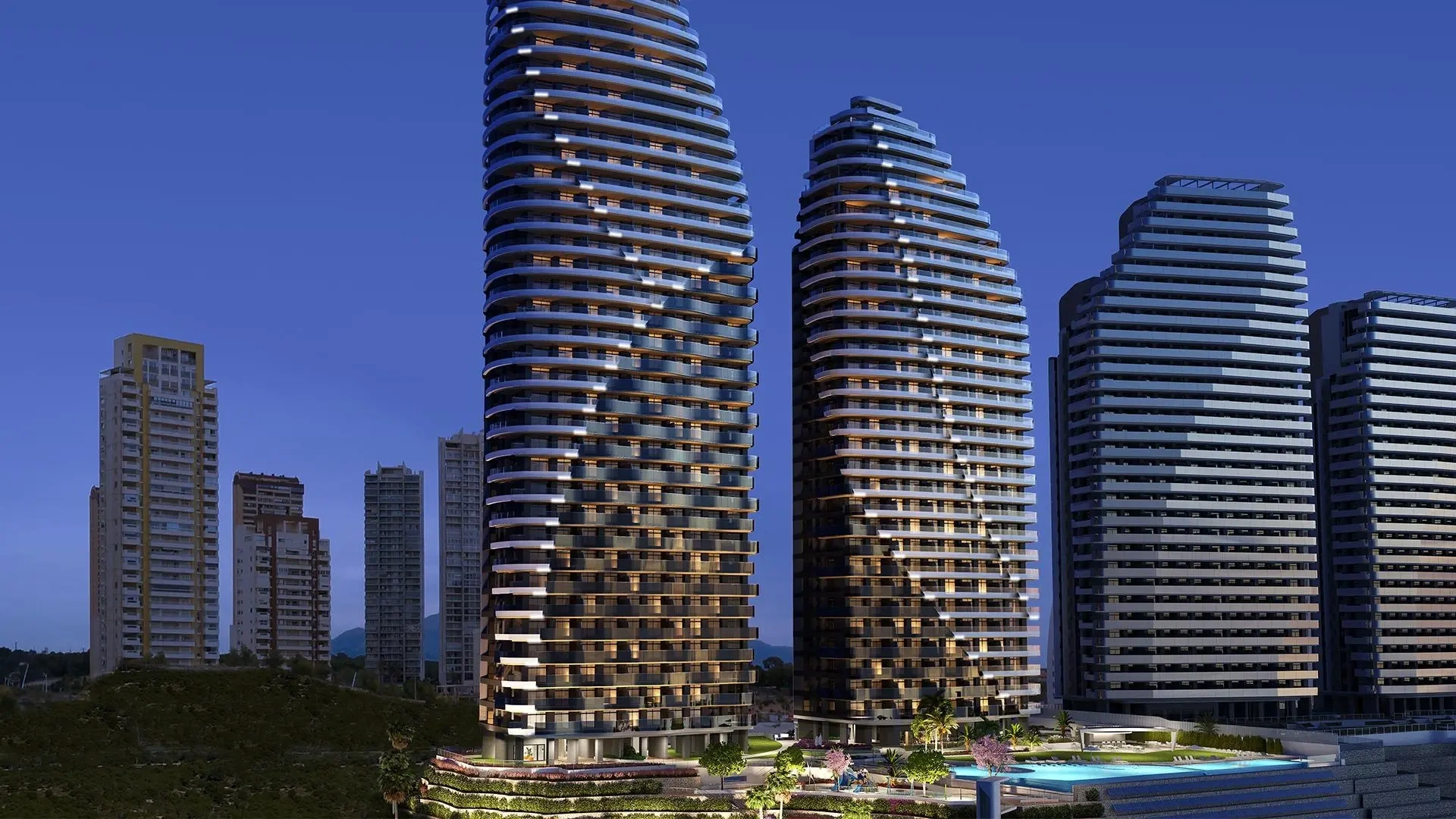 2 - sea view apartment for sale in benidorm - costa blanca valencian community spain