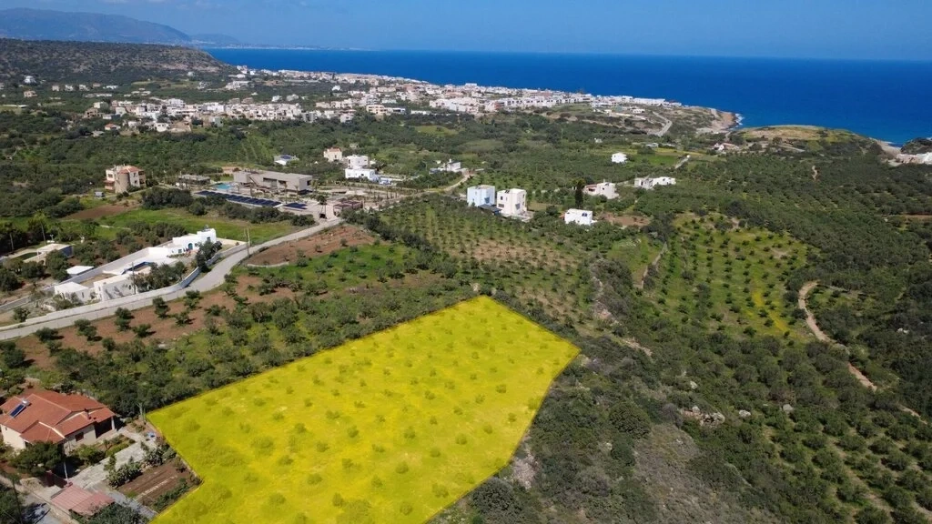 1 - продажа территория вид моря sísi крит греция