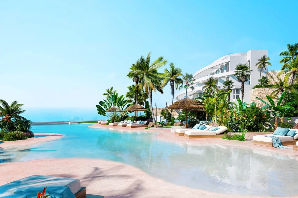 2 - venta apartamento vista al mar la cala de mijas andalucía españa
