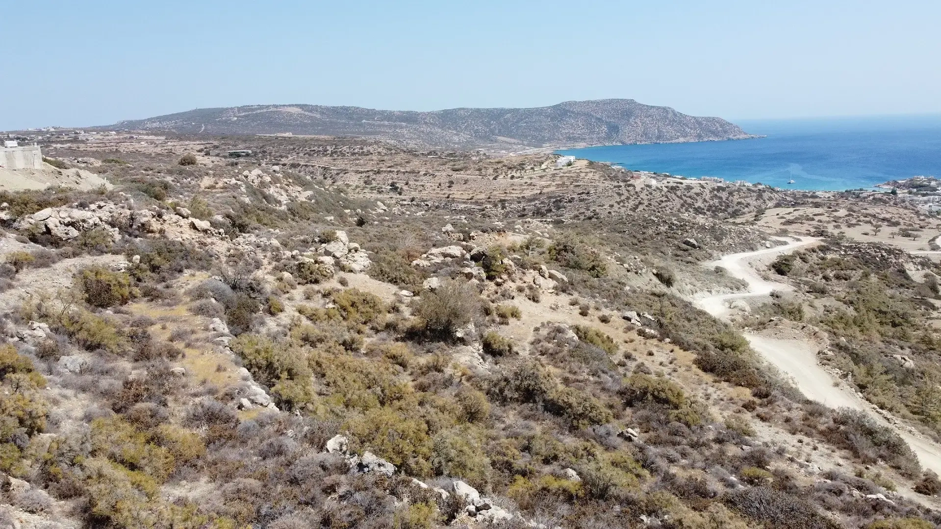 2 - sea view plot of land for sale in kárpathos south aegean greece