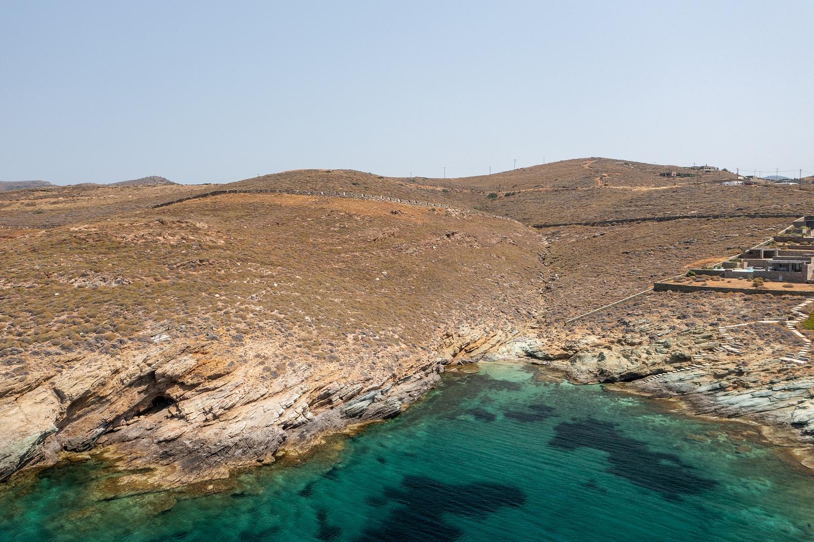 1 - vendita terreno fronte mare kea - cicladi egeo meridionale grecia