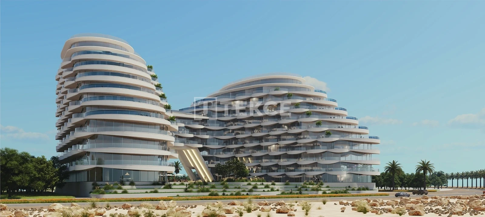 2 - vente appartement vue mer al marjan island ras al-khaimah émirats arabes unis