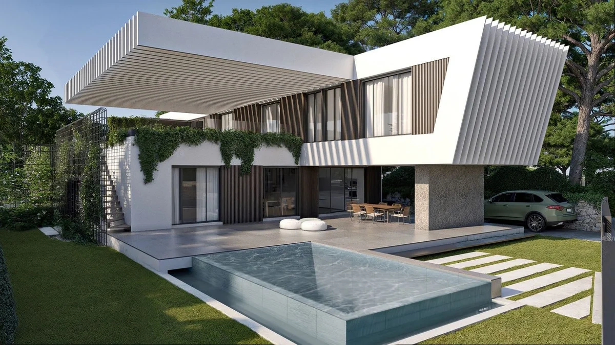 1 - verkauf haus meerblick estepona - costa del sol andalusien spanien