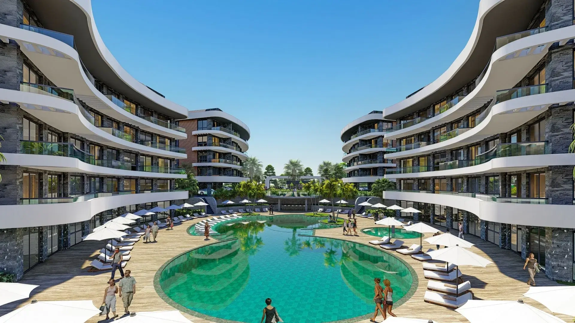 2 - verkauf wohnung meerblick alanya antalya türkei