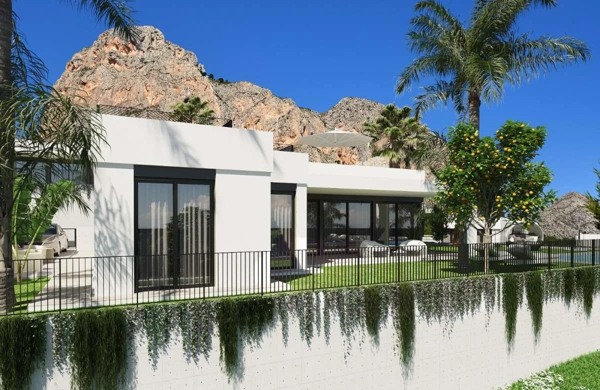 1 - venta casa vista al mar polop - costa blanca comunidad valenciana españa