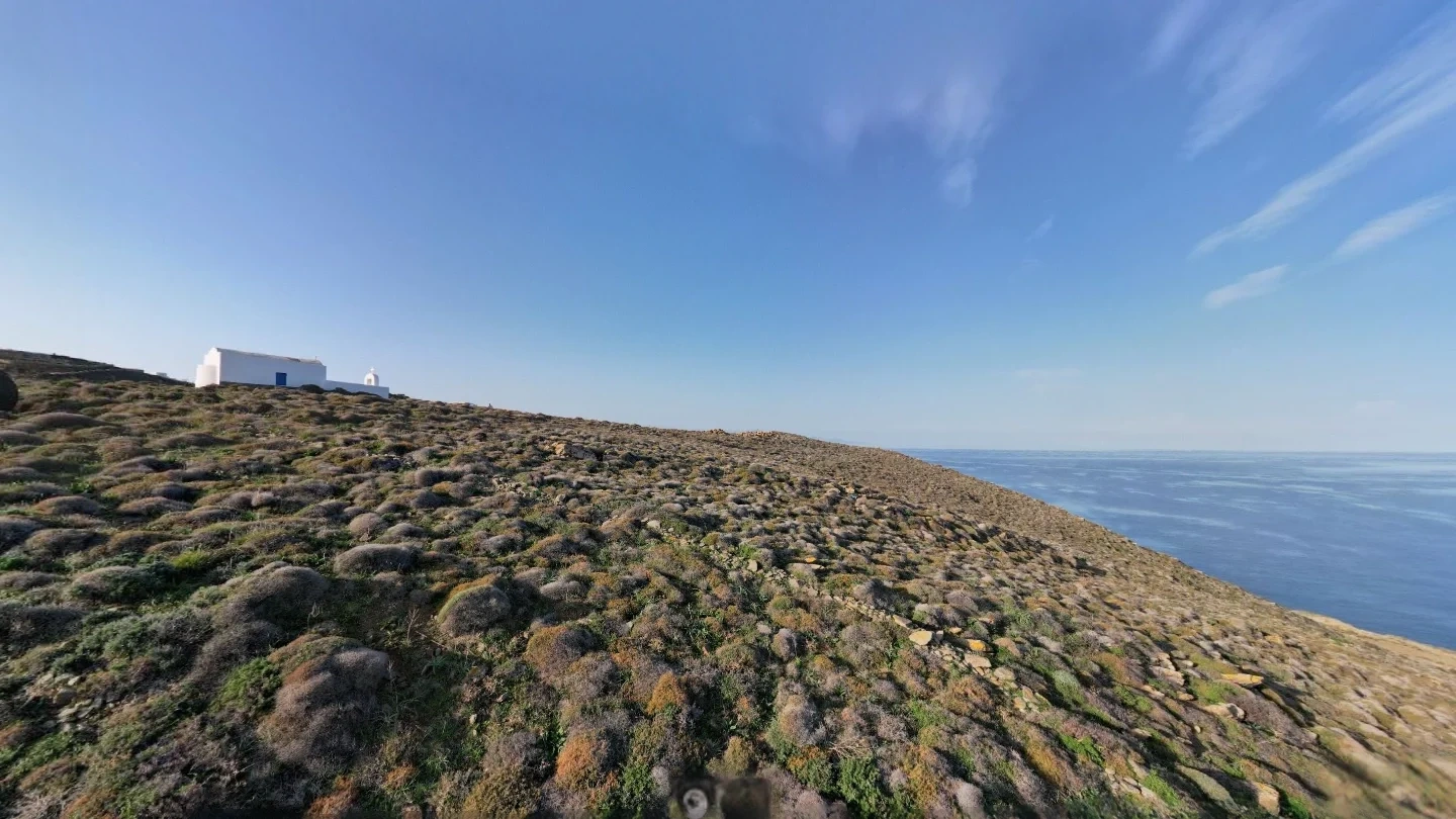 1 - vente terrain vue mer antiparos - cyclades egée méridionale grèce