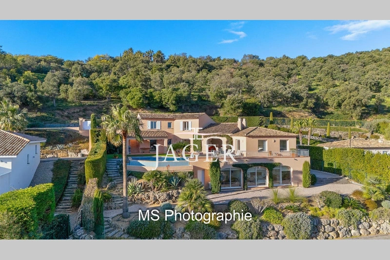 1 - vente maison vue mer sainte-maxime var france