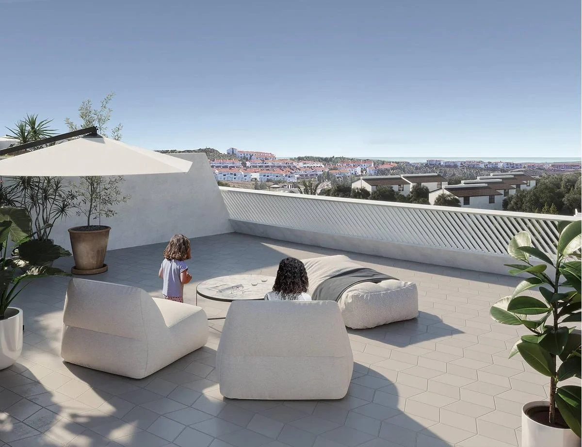 2 - venta apartamento vista al mar mijas andalucía españa