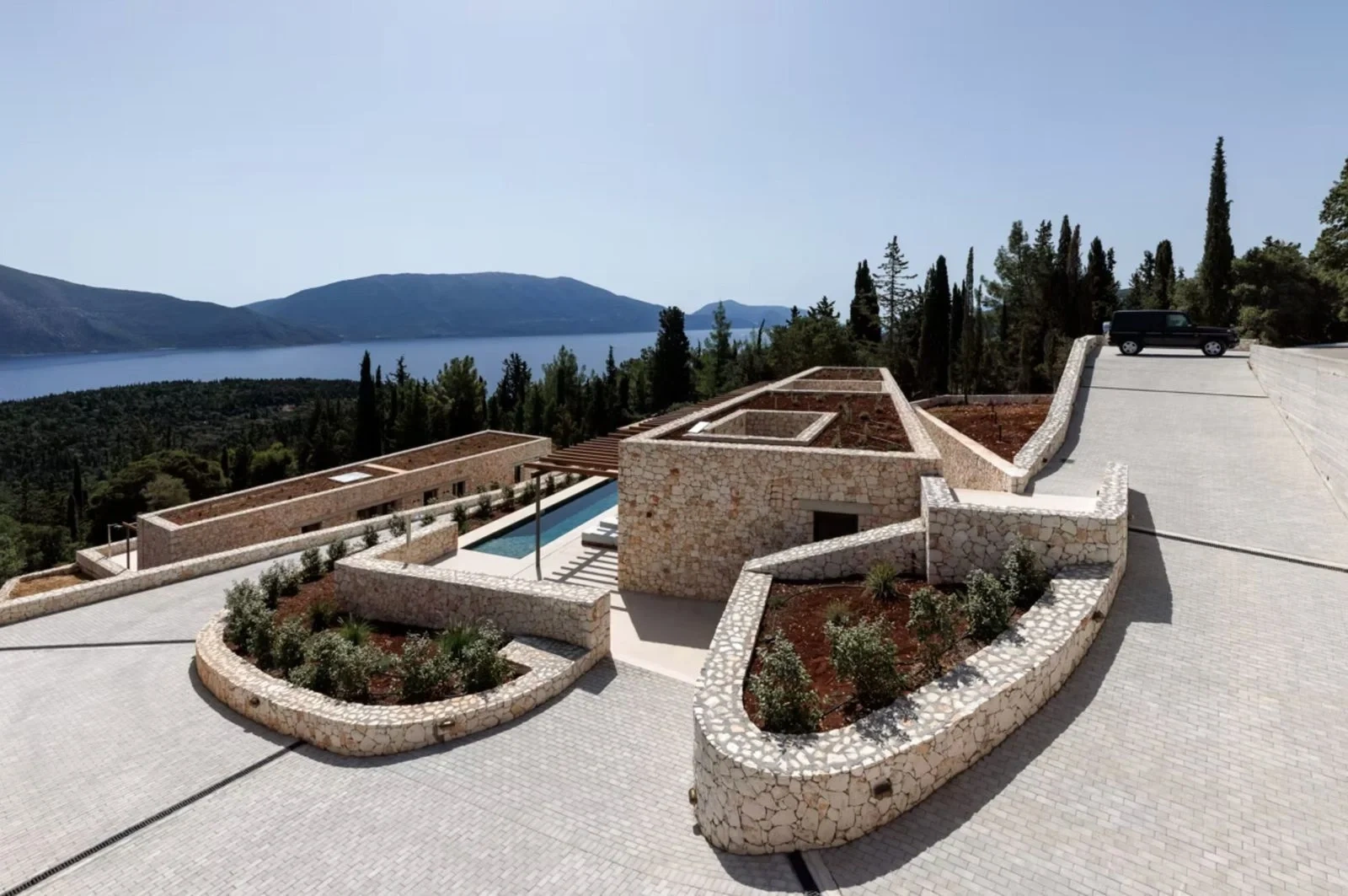 1 - vente villa vue mer kefalonia îles ioniennes grèce