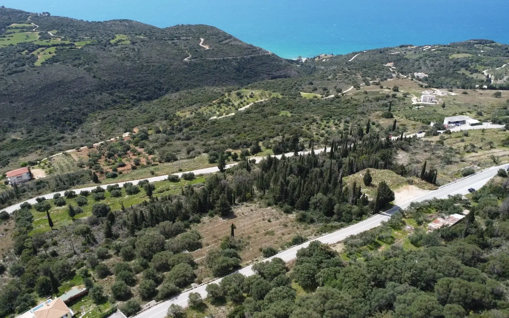 1 - verkoop terrein uitzicht op zee kefalonia ionische eilanden griekenland