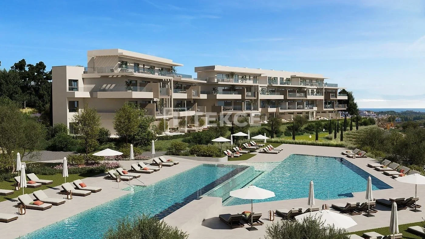 1 - venta apartamento vista al mar mijas andalucía españa