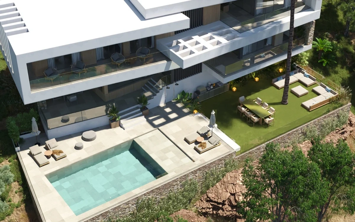 2 - verkoop huis uitzicht op zee benahavis - costa del sol andalusië spanje