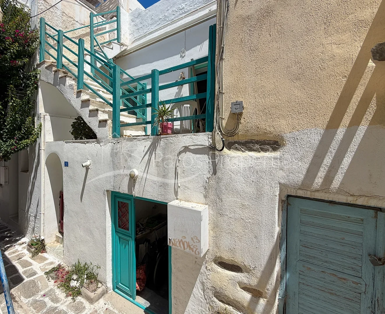 1 - vente maison plage à pied paros - cyclades egée méridionale grèce