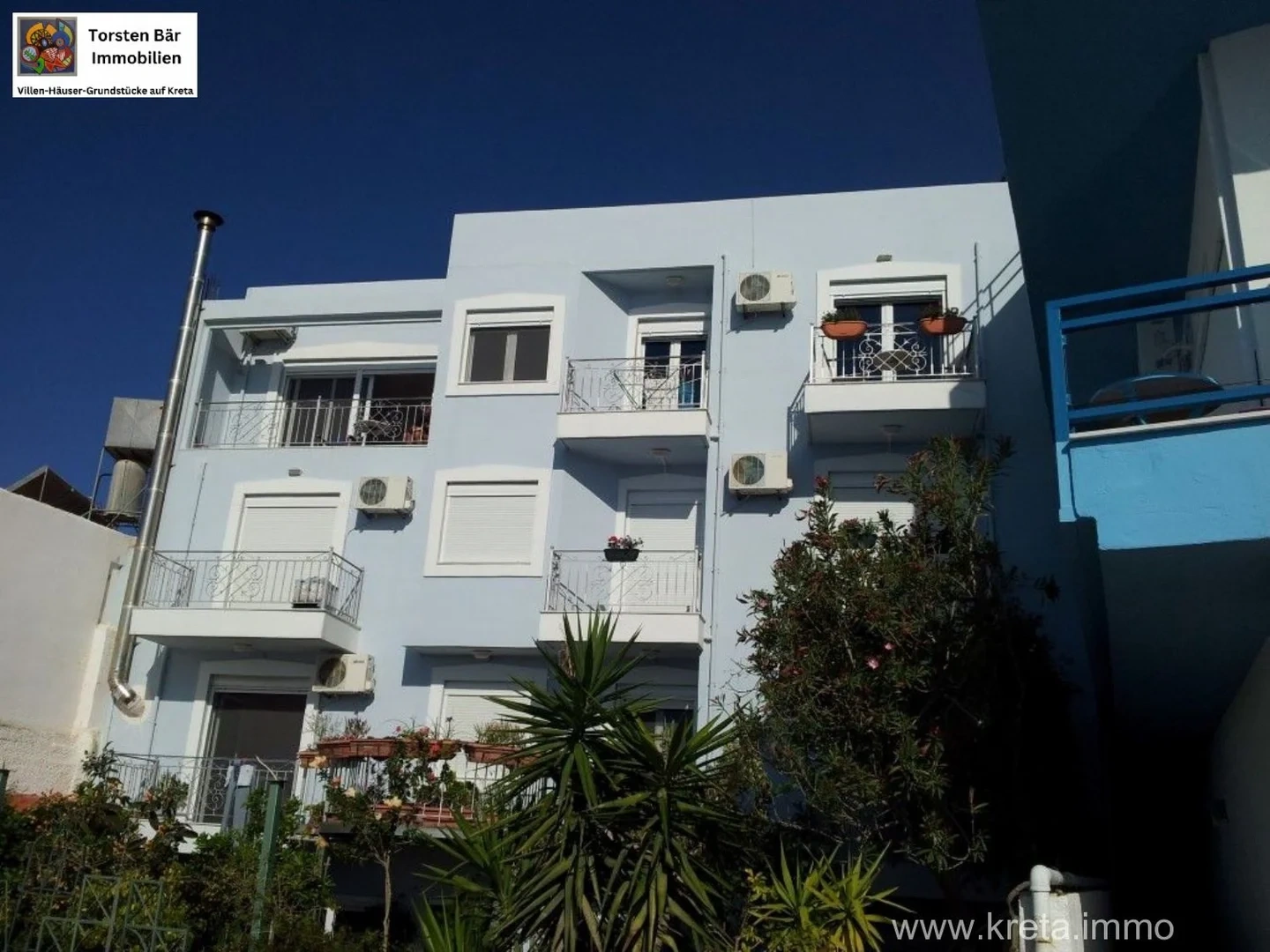 1 - sea view building for sale in agia galini crete greece