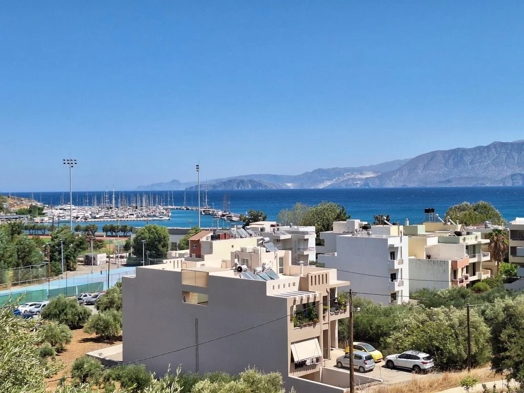 1 - vente terrain vue mer agios nikolaos crète grèce